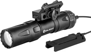 OLIGHT Odin Mini 1250 Lumens Ultra Compact Rechargeable Mlok-Mount Weaponlight, Removable Slide Rail Mount and Remote Switch, 240 Meters Beam Distance, Mlok Included