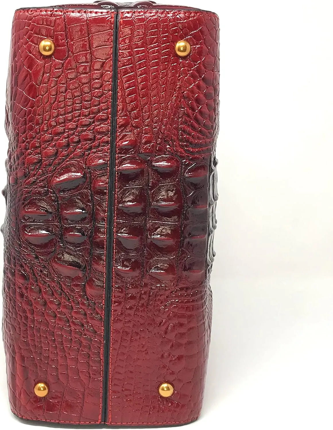 Olivia Crocodile Pattern Leather Handbag
