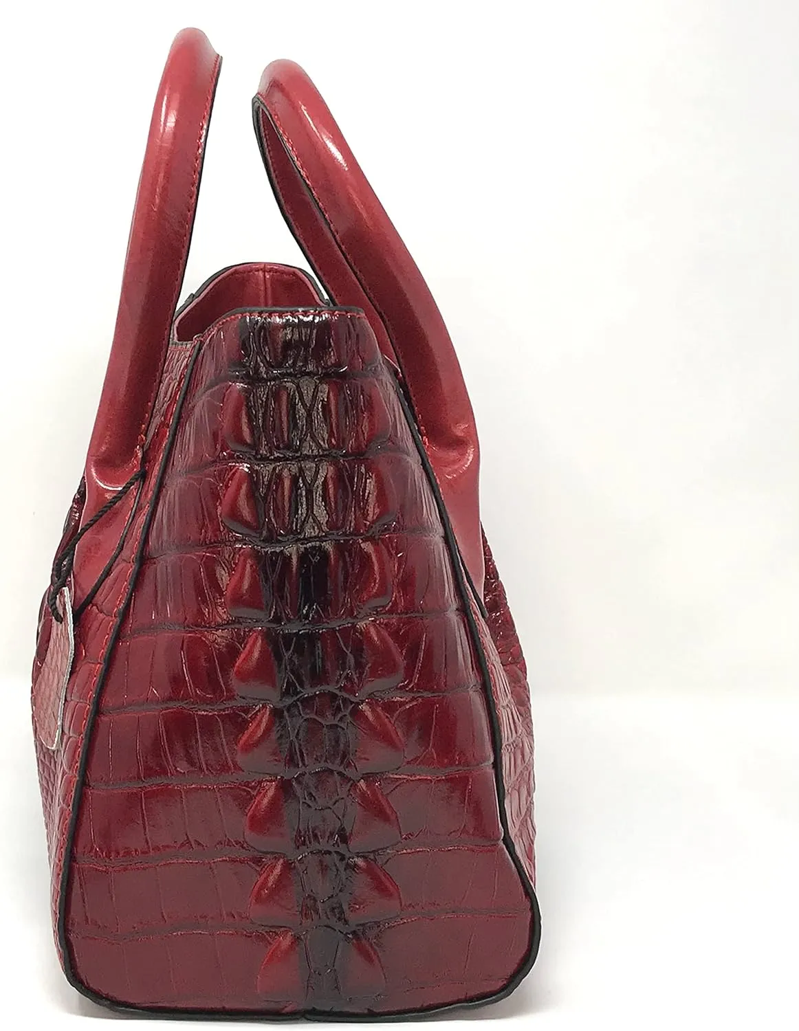 Olivia Crocodile Pattern Leather Handbag