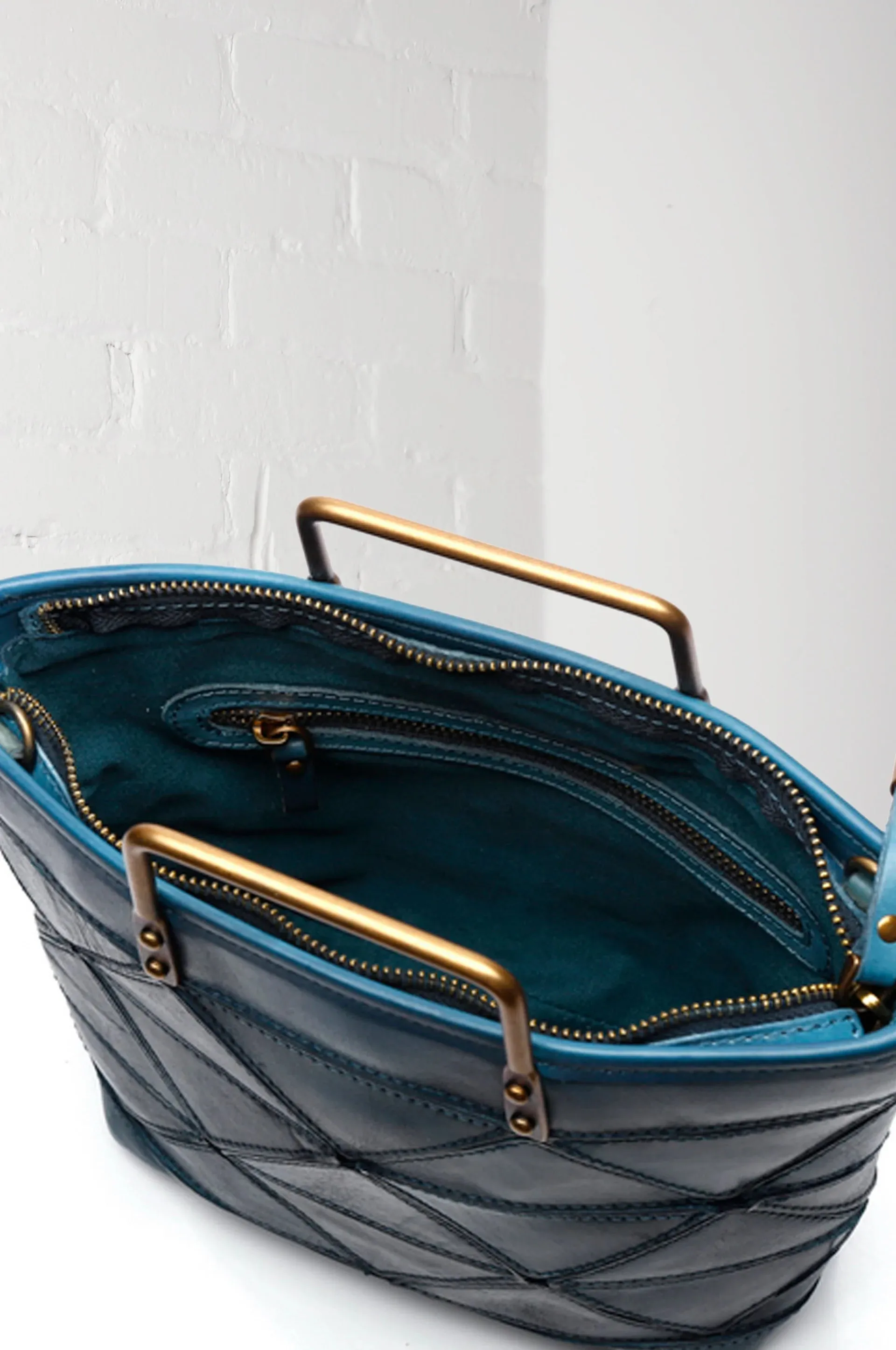 Origami Large Tote - Cobalt