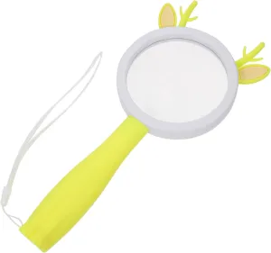 Outdoor Observation Tool Cartoon Handheld Magnifying Glass Lightweight Fall Design for Science Exploration and Discovery Present for Young Adventurers