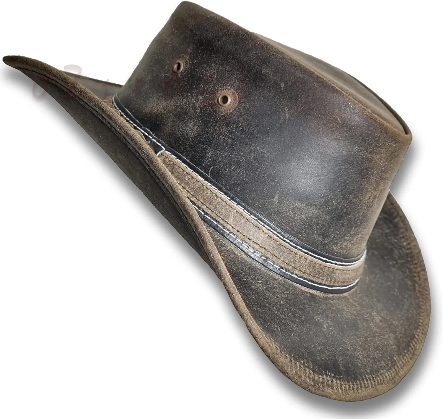 Oztrala HAT Leather Australian Oiled Outback Aussie Western Cowboy Men Women Bushman HL31