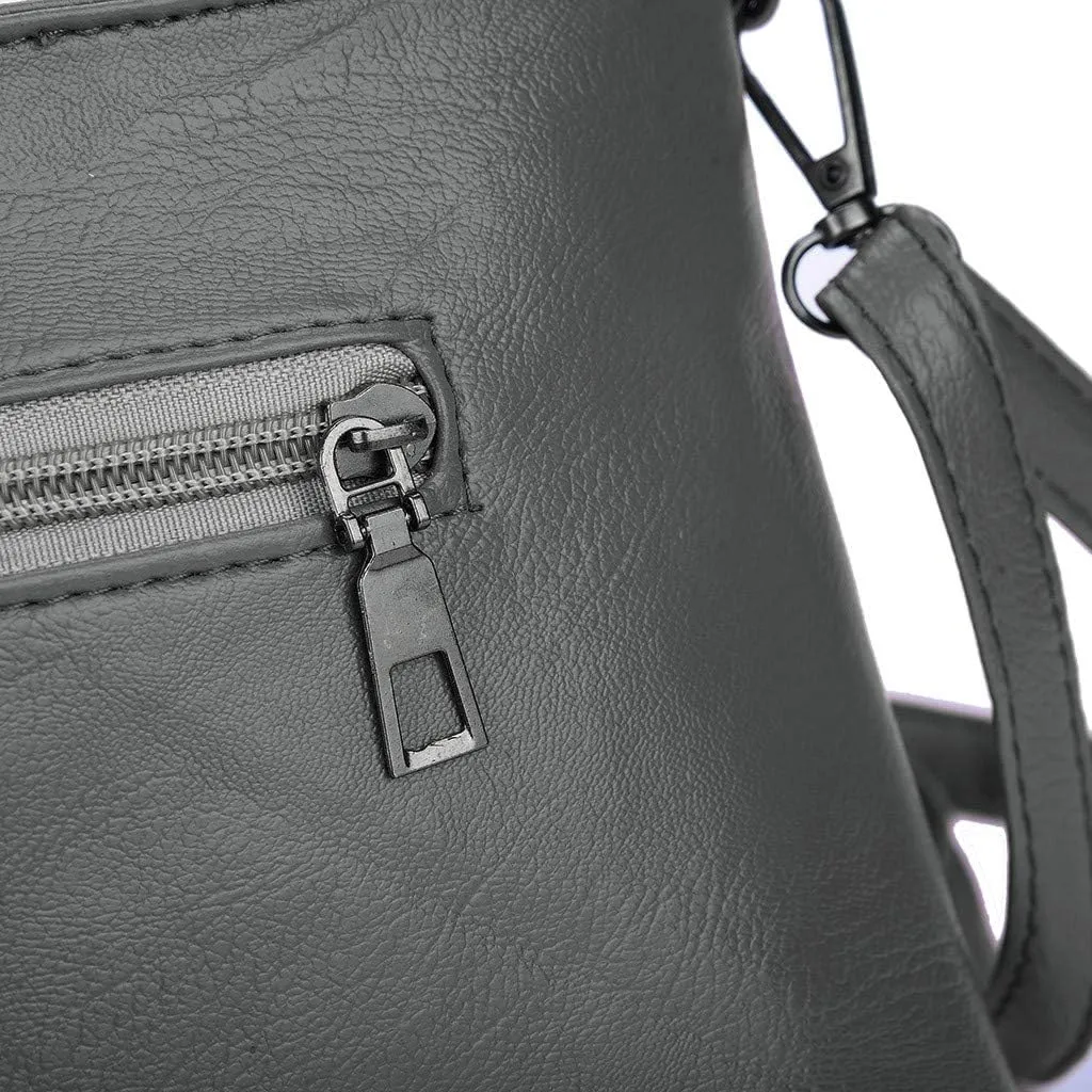 package Plaid square Shoulder bag Messenger Small Handbag Women Leather Bag Large Travel Tote
