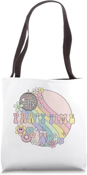 Party Time Retro Tote Bag