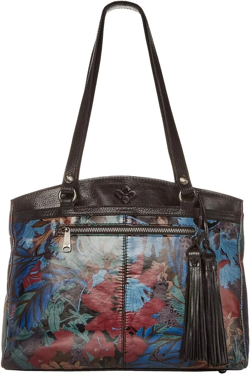Patricia Nash Poppy Tote Blue Forest One Size