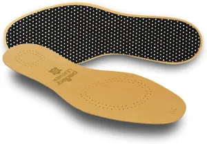 Pedag 172 Leather Naturally Tanned Sheepskin Insole with Activated Carbon, Tan, US M10/11 EU 43/44