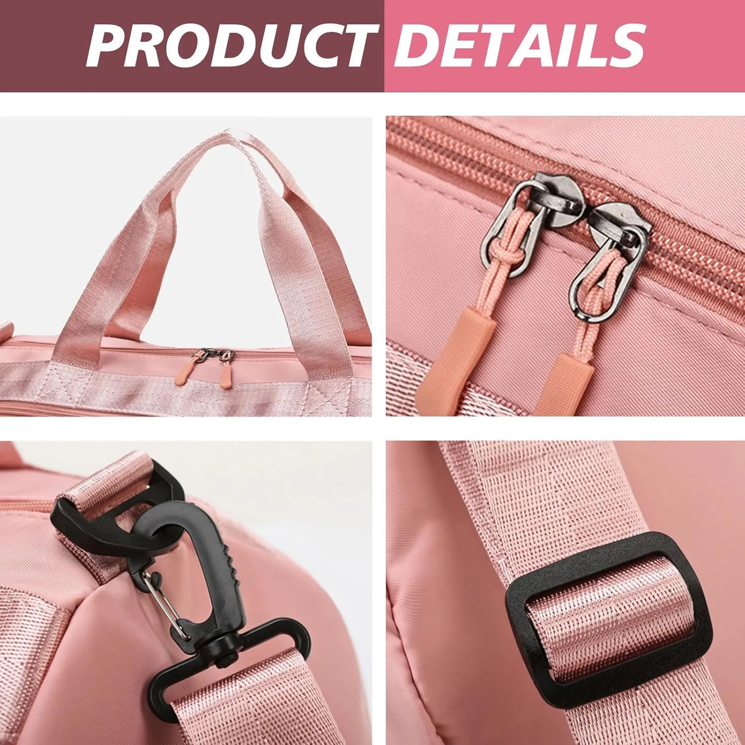 Personalized Duffel Bag with Name, Custom Sports Gym Bag for Men Women, Gift for Fitness/Travel Enthusiasts - Adjustable Shoulder Strap - with Dry Wet Pocket & Shoes Compartment - Black