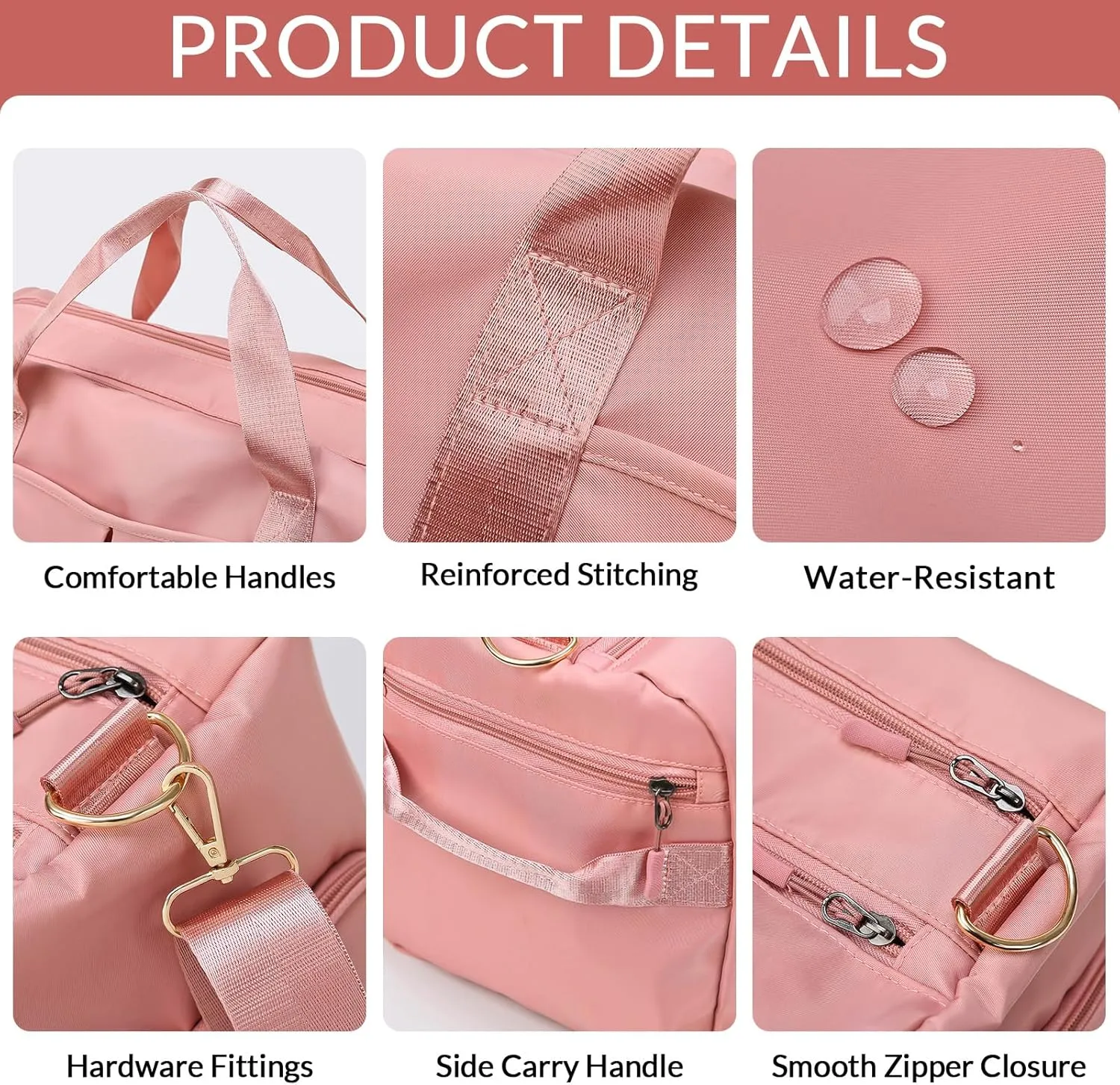 Personalized Duffle Bag,Custom Name Sports Gym Bag with Shoe Compartment&Dry Pockets, Waterproof Weekender Bags for Women and Men, Swim Dance Gym Travel Bag, Gifts for Groomsman,Bridesmaid