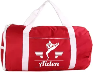 Personalized Sport/Gym Roll Duffel Bag - Martial Arts Male