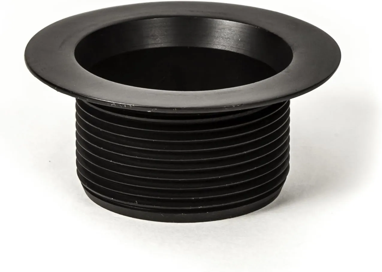 PF WaterWorks PF0969-ORB Lift Lock (Push Pull) Bath Tub Drain Assembly (Coarse Drain 11.5 TPI   Stopper   Two (2) Hole Face Plate - FREE Hair Catcher/Strainer - Eliminate Clogs Oil Rubbed Bronze