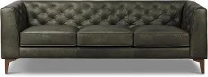 POLY & BARK Essex Sofa in Olivine Green