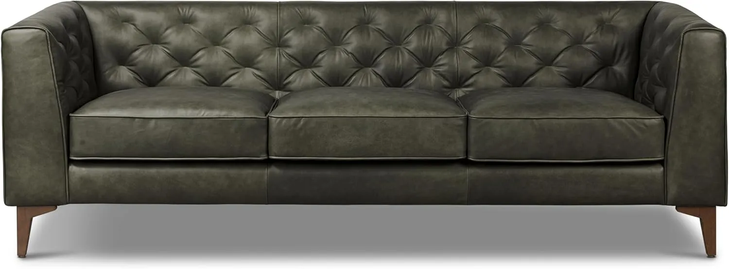 POLY & BARK Essex Sofa in Olivine Green
