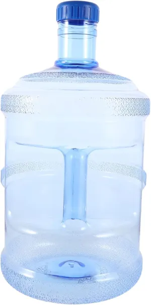POPETPOP Portable Water Container for Camping Heavy Duty Jug with Handle for Mineral and Purified Water Storage for Hiking and Trips