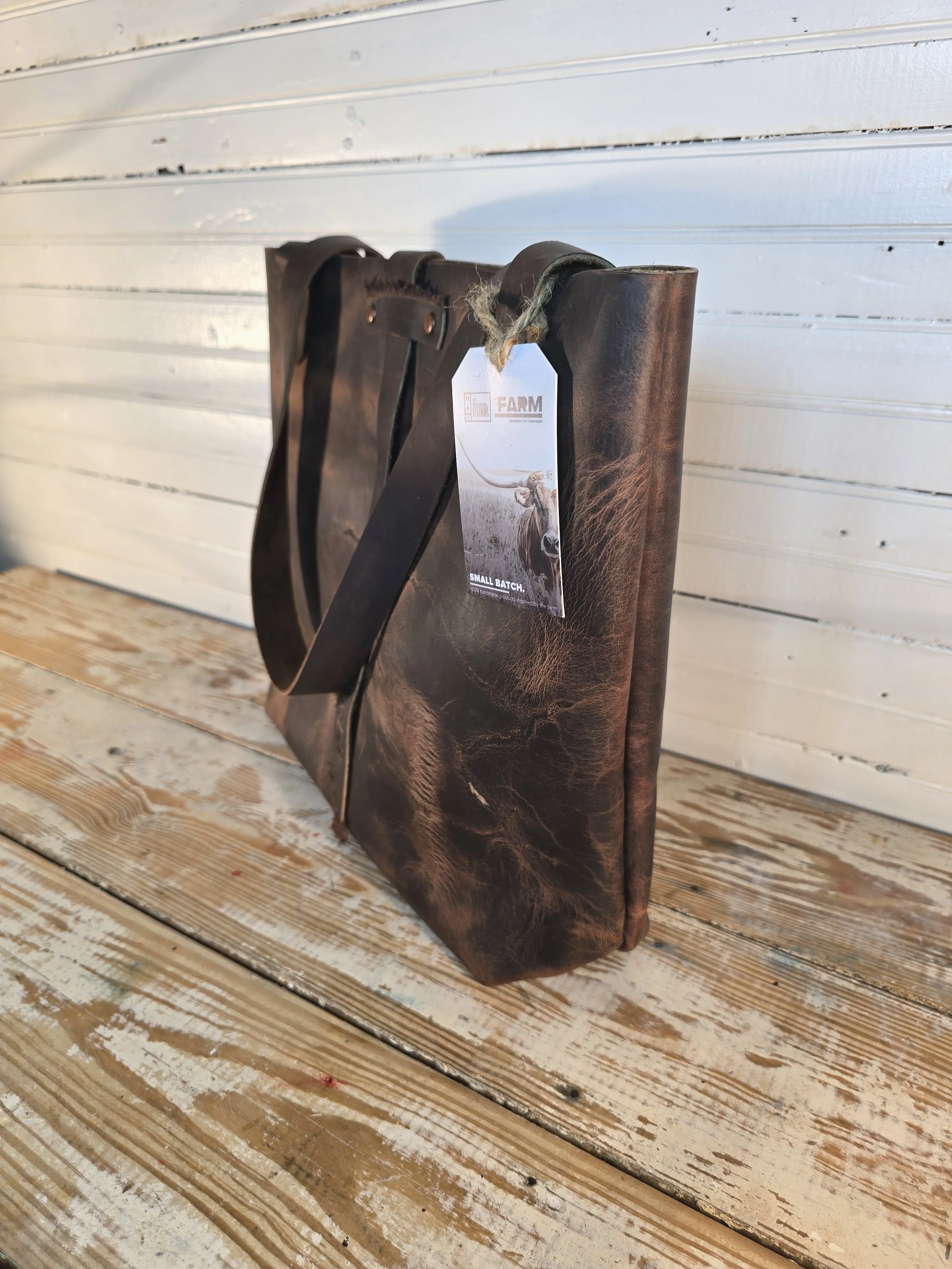 Prairie Leather Tote - Medium