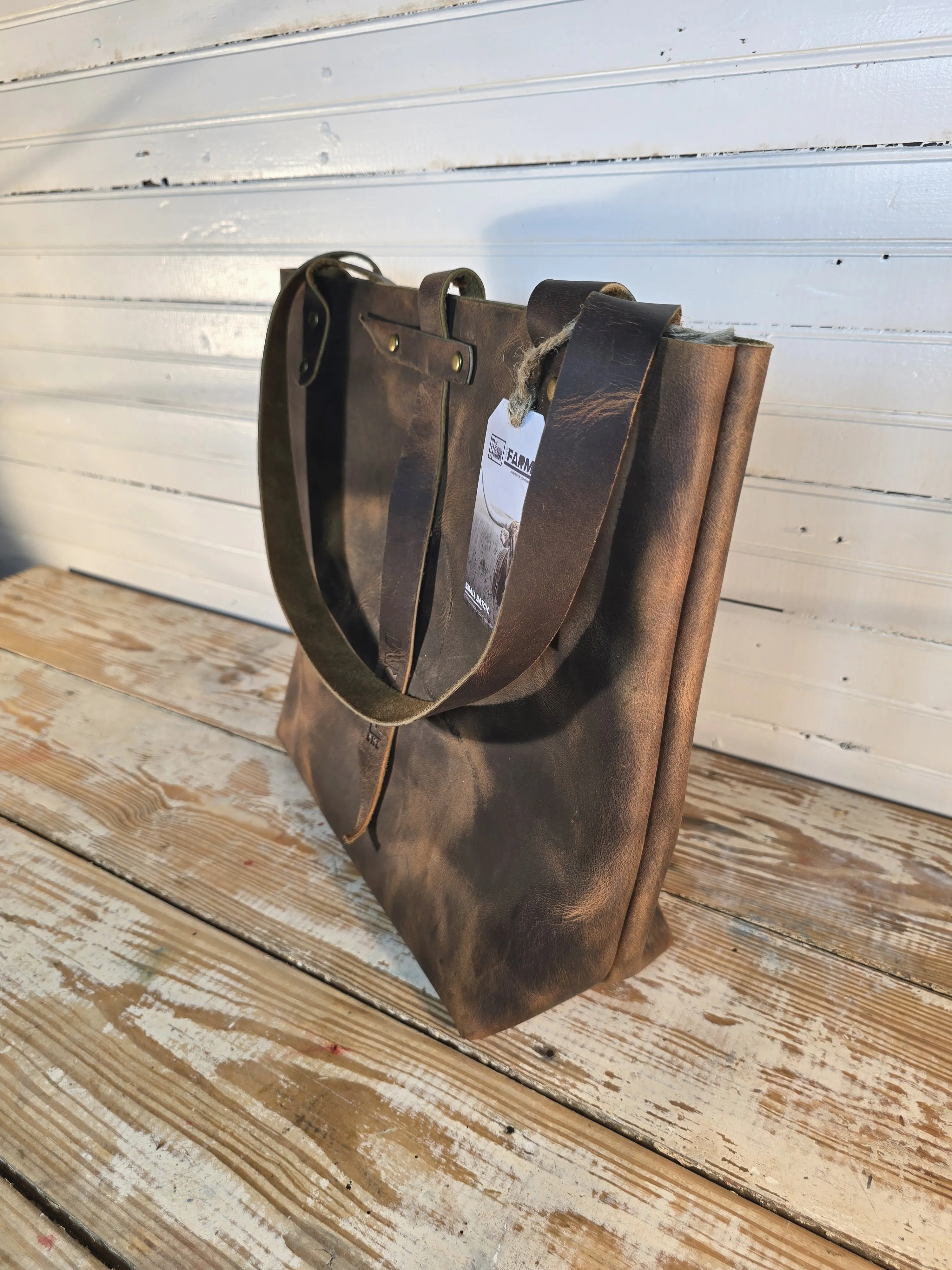 Prairie Leather Tote - Medium