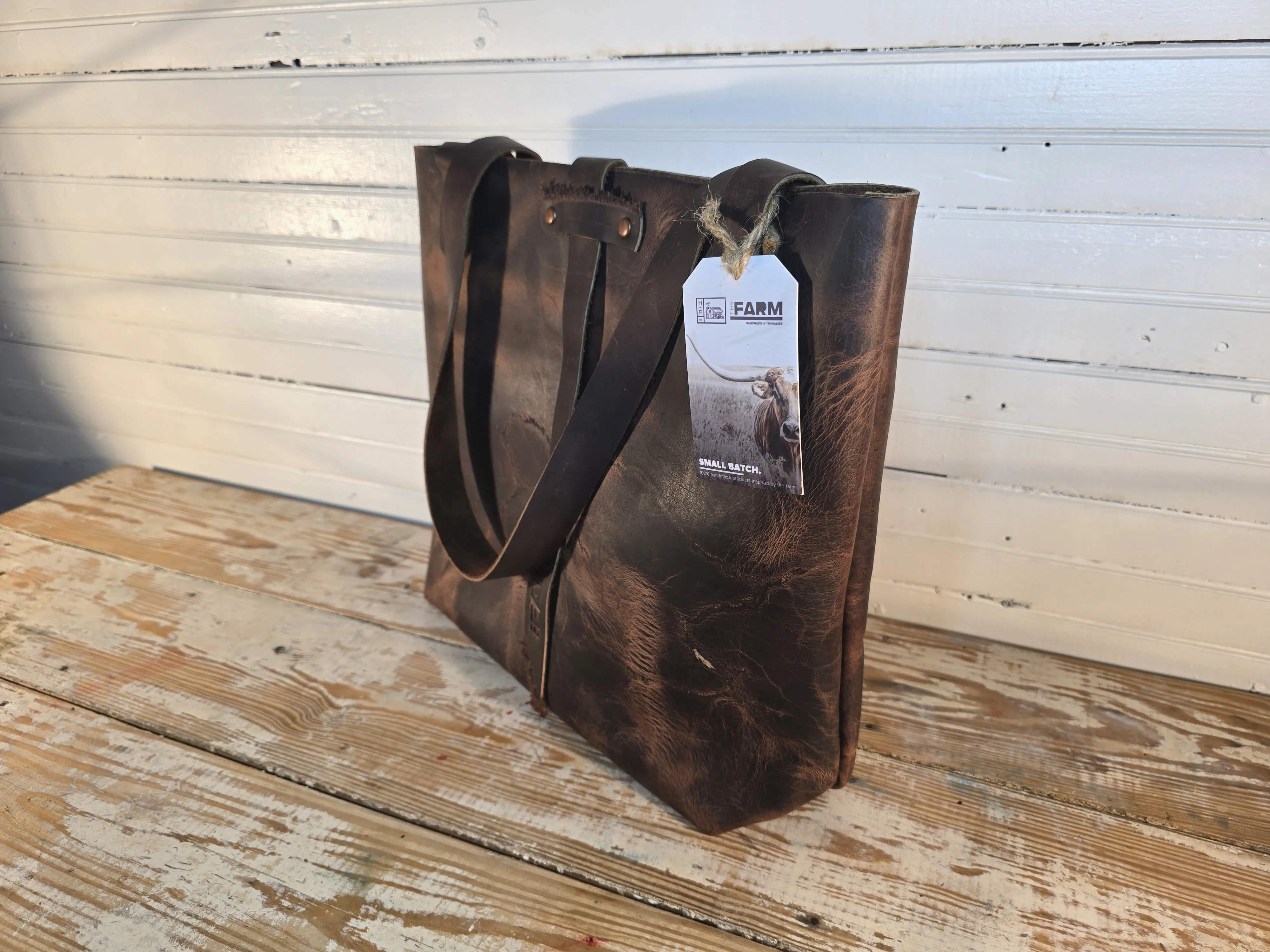 Prairie Leather Tote - Medium