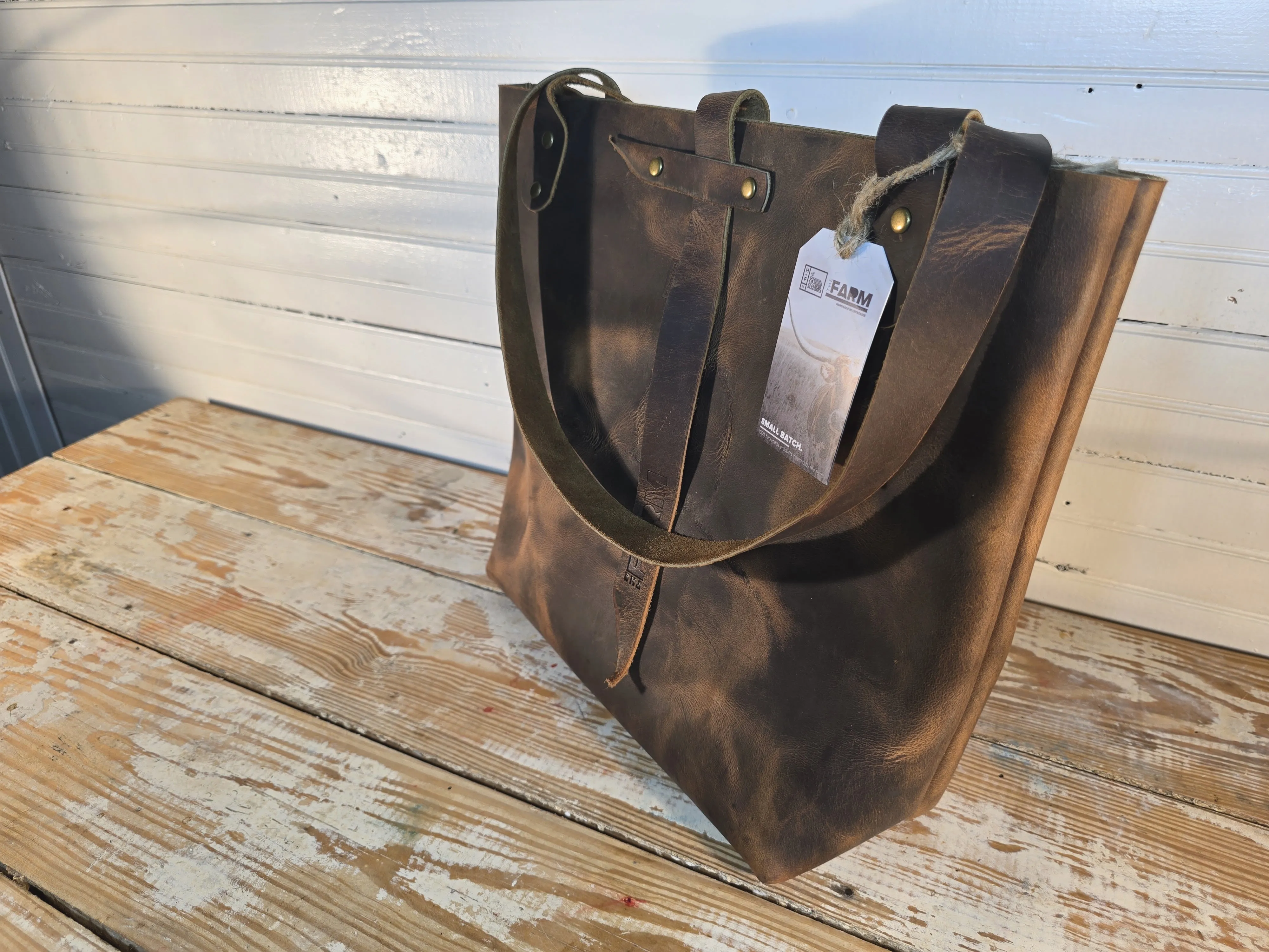 Prairie Leather Tote - Medium
