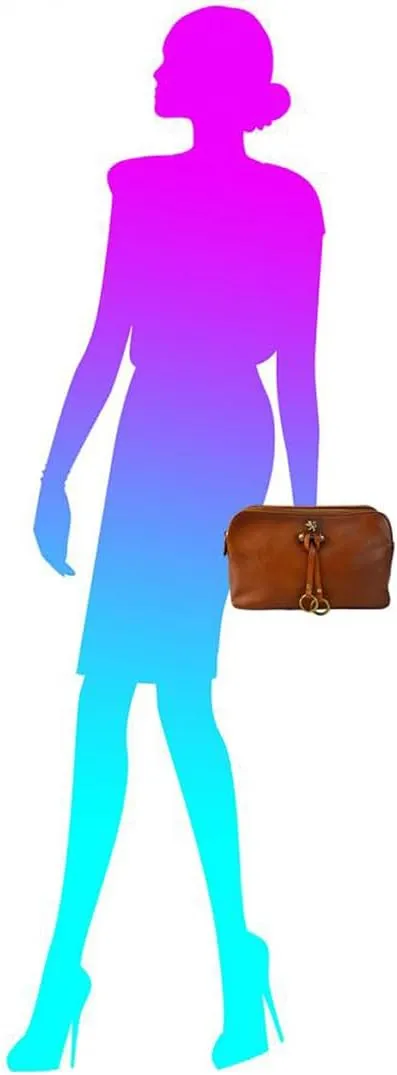 Pratesi Corella - Clutch bag in genuine leather - B196 Bruce
