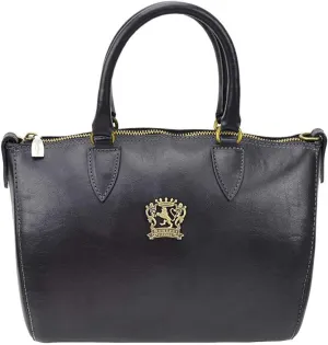 Pratesi Pontassieve leather handbag - B332/28 Bruce (Black)