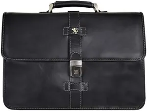 Pratesi Pratomagno Briefcase - B459 Bruce (Black)