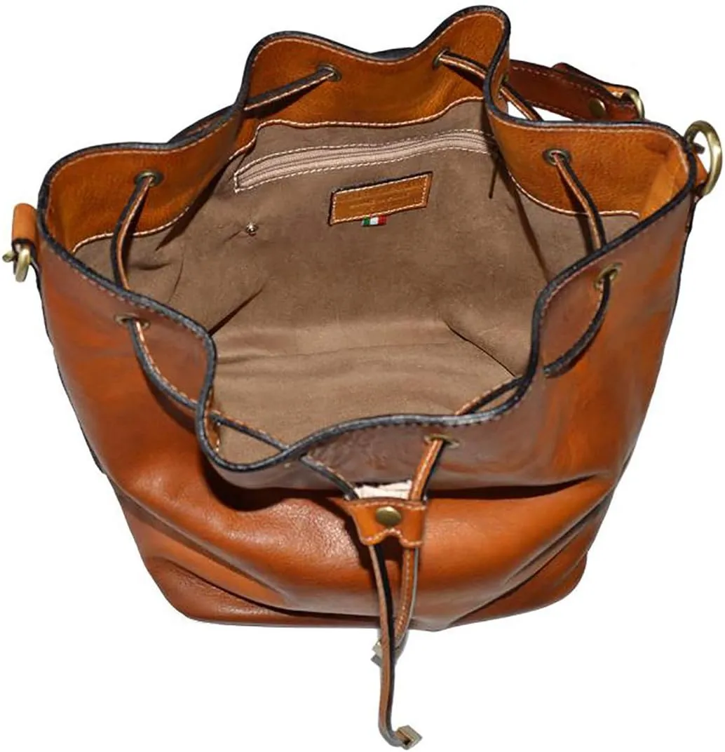 Pratesi Sorano shoulder bag - B501/25 Bruce (Cherry)