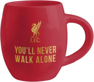 Premier League Football Liverpool You'll Never Walk Alone Slogan Tea Tub Mug