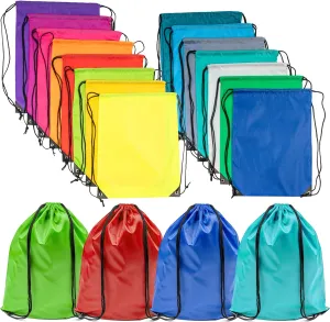 Premium Drawstring Bags in Assorted Colours (Multi-Pack)