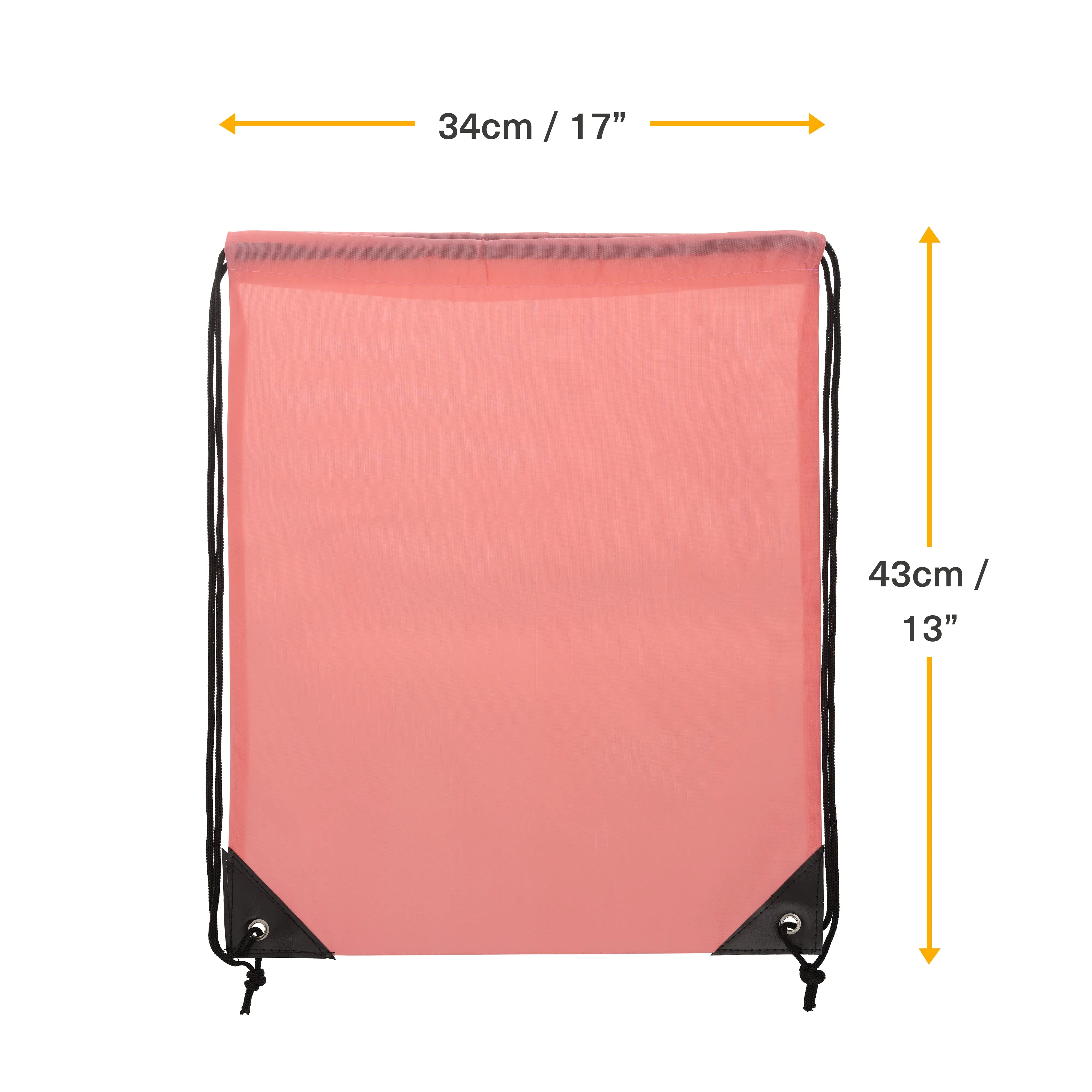 Premium Drawstring Bags in Assorted Colours (Multi-Pack)