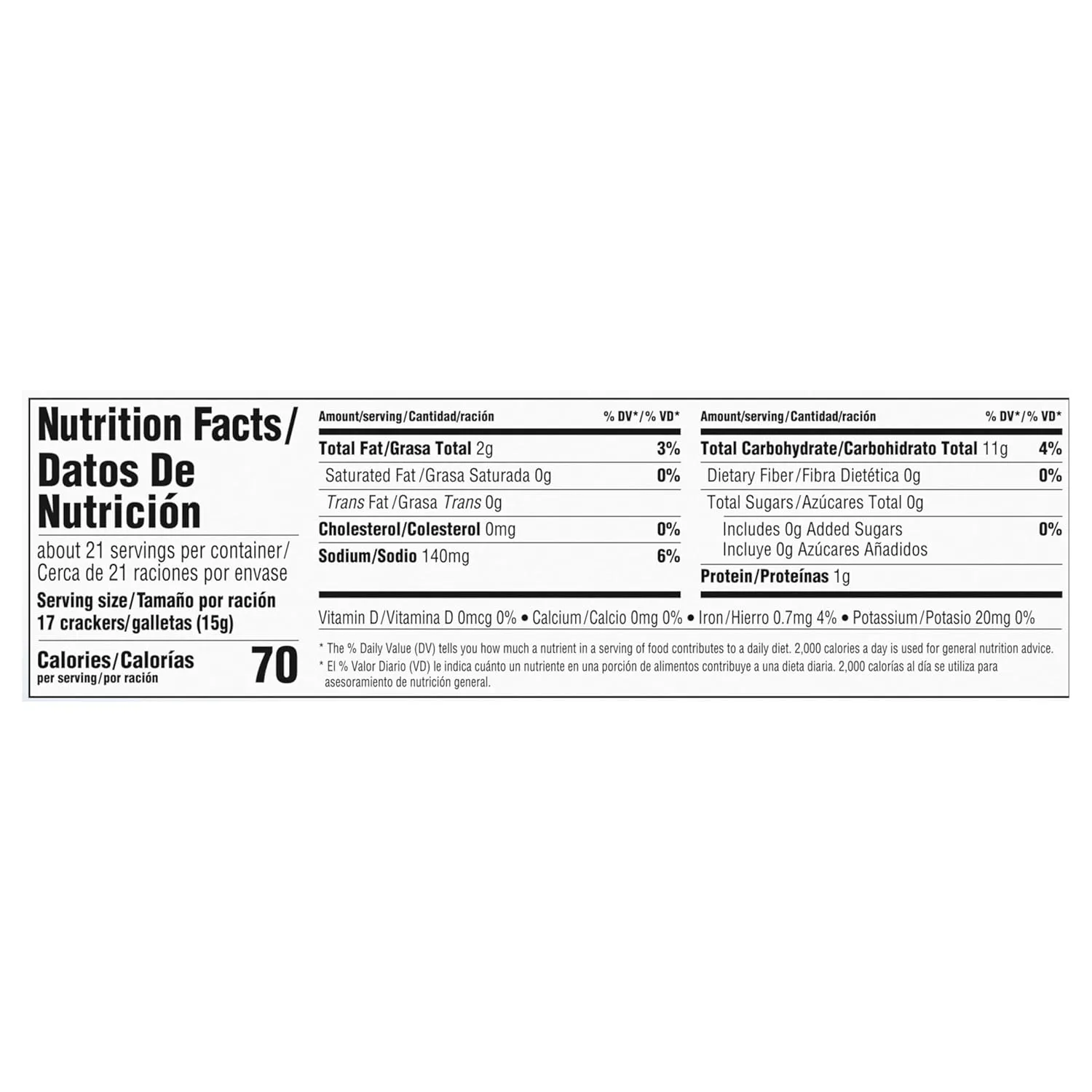 Premium Original Mini Saltine Crackers, Lunch Snacks, Bulk Snacks, 6 - 11 oz Boxes
