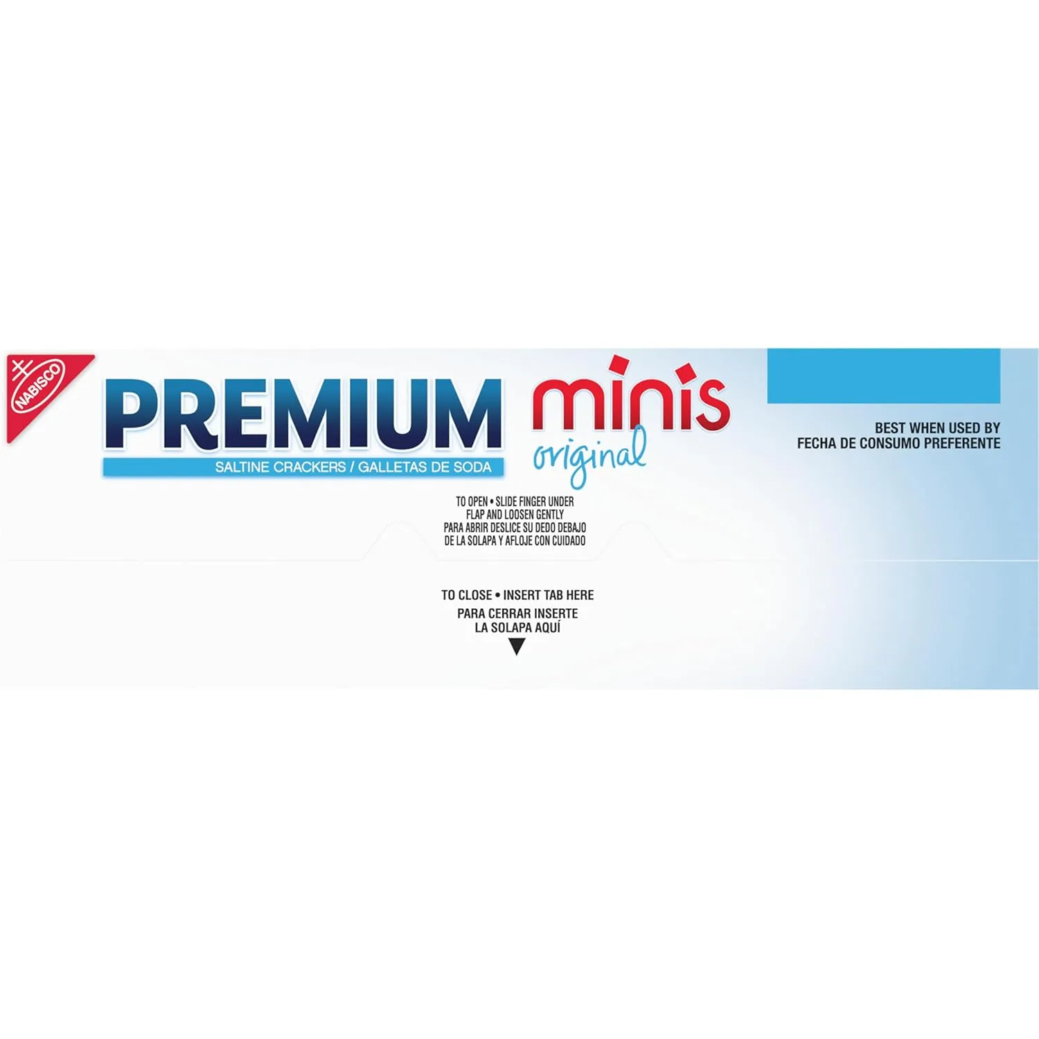 Premium Original Mini Saltine Crackers, Lunch Snacks, Bulk Snacks, 6 - 11 oz Boxes