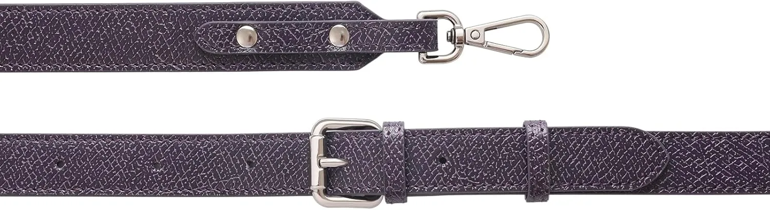 Purse Straps Replacement, Leather Handbag Crossbody Shoulder Strap Kit Adjustable for Small Tote Bag Women
