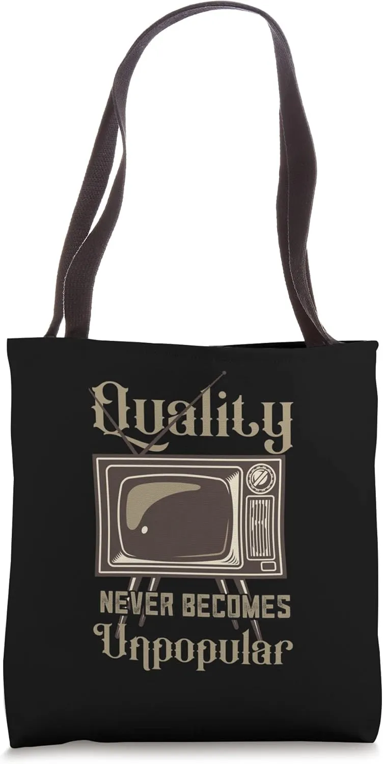 Quality Never Becomes Unpopular Collector Antique Tote Bag