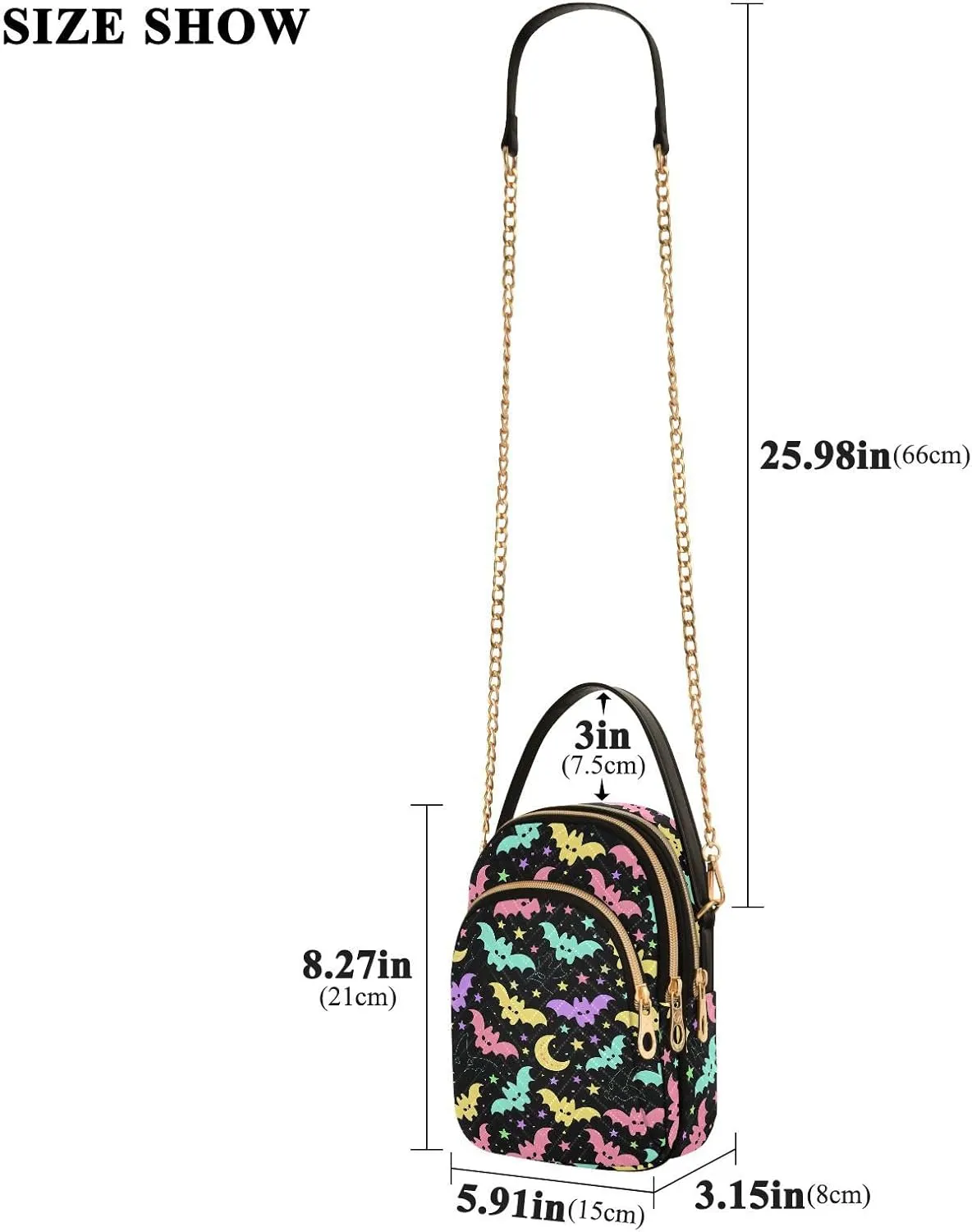 Quilted Crossbody Bags for Women Trendy, Women's Crossbody Handbags Butterfly Travel Cell Phone Purses Bags