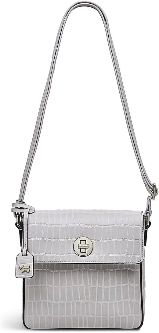 RADLEY London Colebrook Faux Crocodile Women's Mini Leather Flapover Crossbody Bag