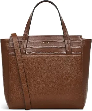 RADLEY London Downtown Women's Small Leather Ziptop Satchel Bag