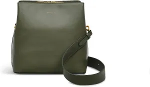 RADLEY London Dukes Place Women's Medium Leather Multi-Compartment Crossbody Bag, Dark Olive