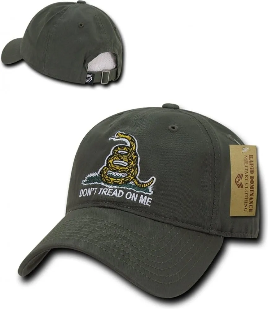 Rapiddominance Gadsden Flag Relaxed Graphic Cap