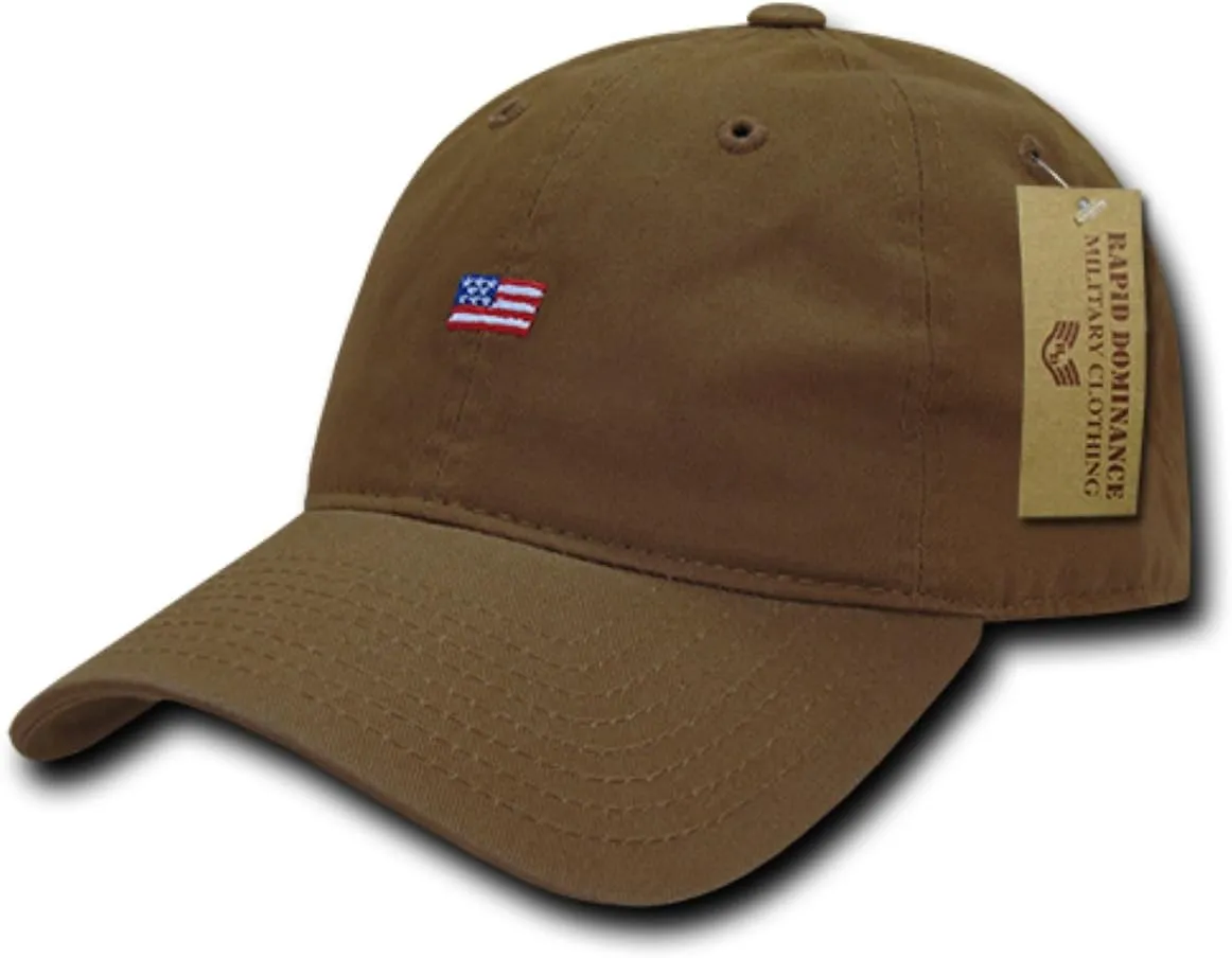 Rapiddominance Small USA Flag Relaxed Graphic Cap
