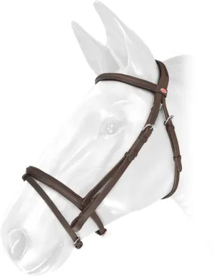Ready to Ride Flash Snaffle Bridle Cob Brown