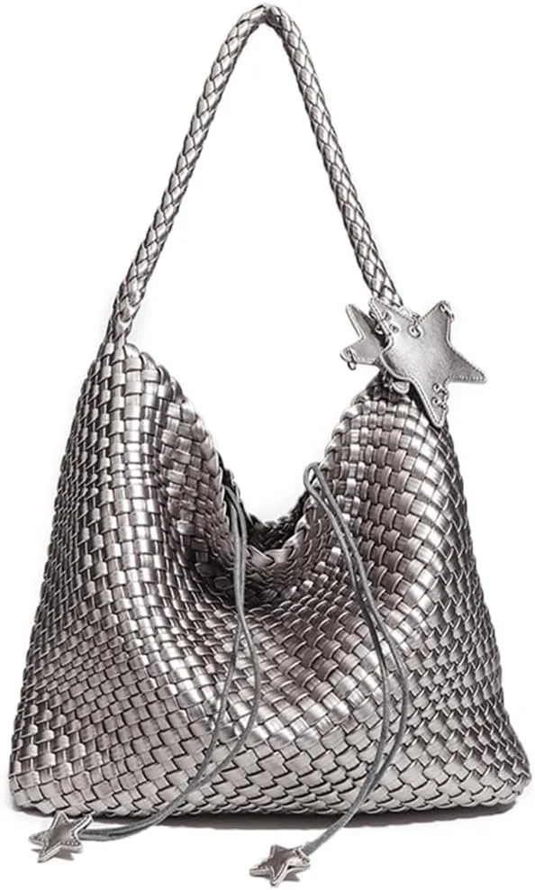 Rejolly Tote Bag for Women Buckle Belt Leather Handbag Top Handle Trendy Shoulder Purse