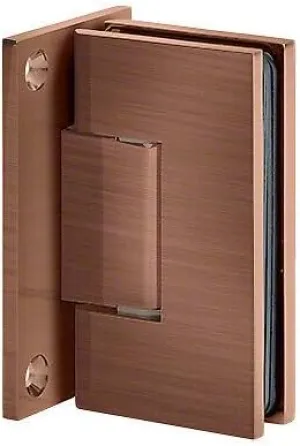 Replacement for Maxum Series Glass To Wall Mount Shower Door Hinge With Full Back Plate Antique