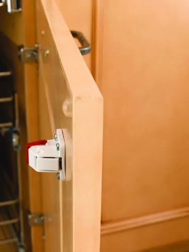 Rev-A-Shelf RL-201-1 White Cabinet Hardware Rev-A-