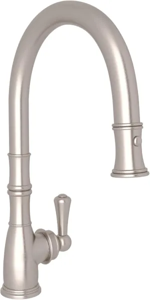 ROHL U.4744STN-2 Pull-Down FAUCETS, 0-in L x 2.4-in W x 16-in H, Satin Nickel