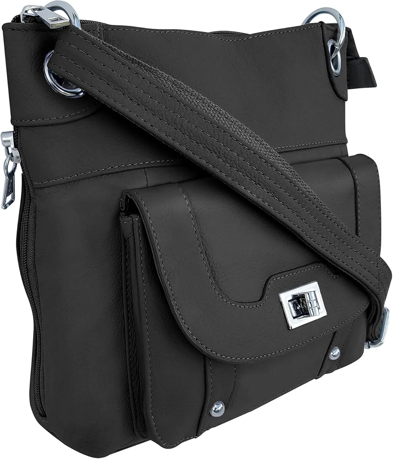 Roma Leathers Crossbody Bag