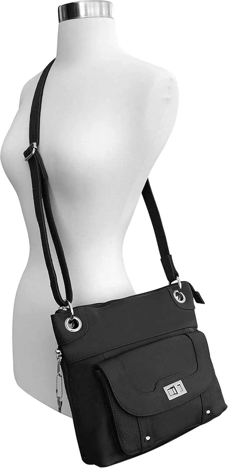 Roma Leathers Crossbody Bag