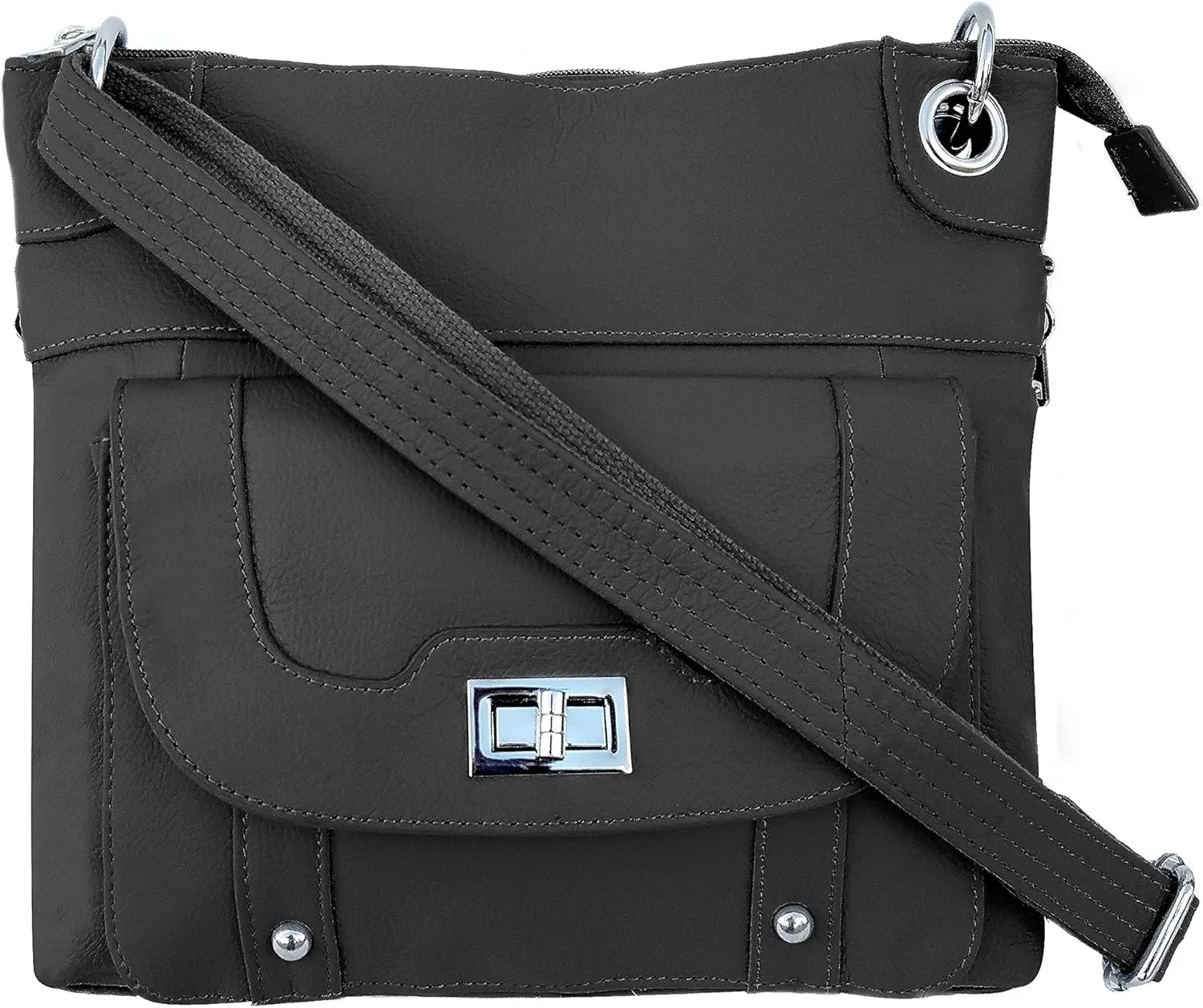 Roma Leathers Crossbody Bag
