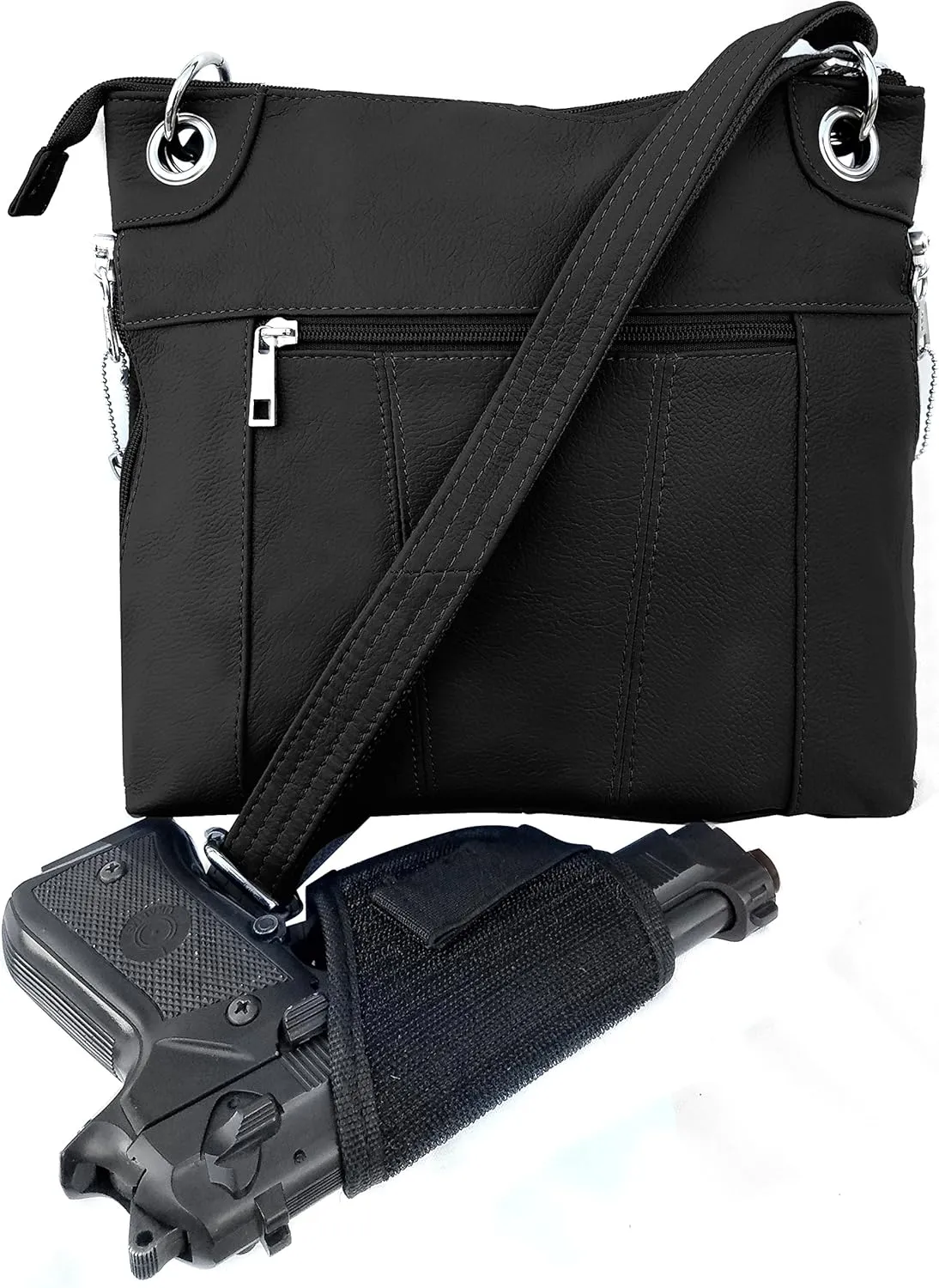 Roma Leathers Crossbody Bag
