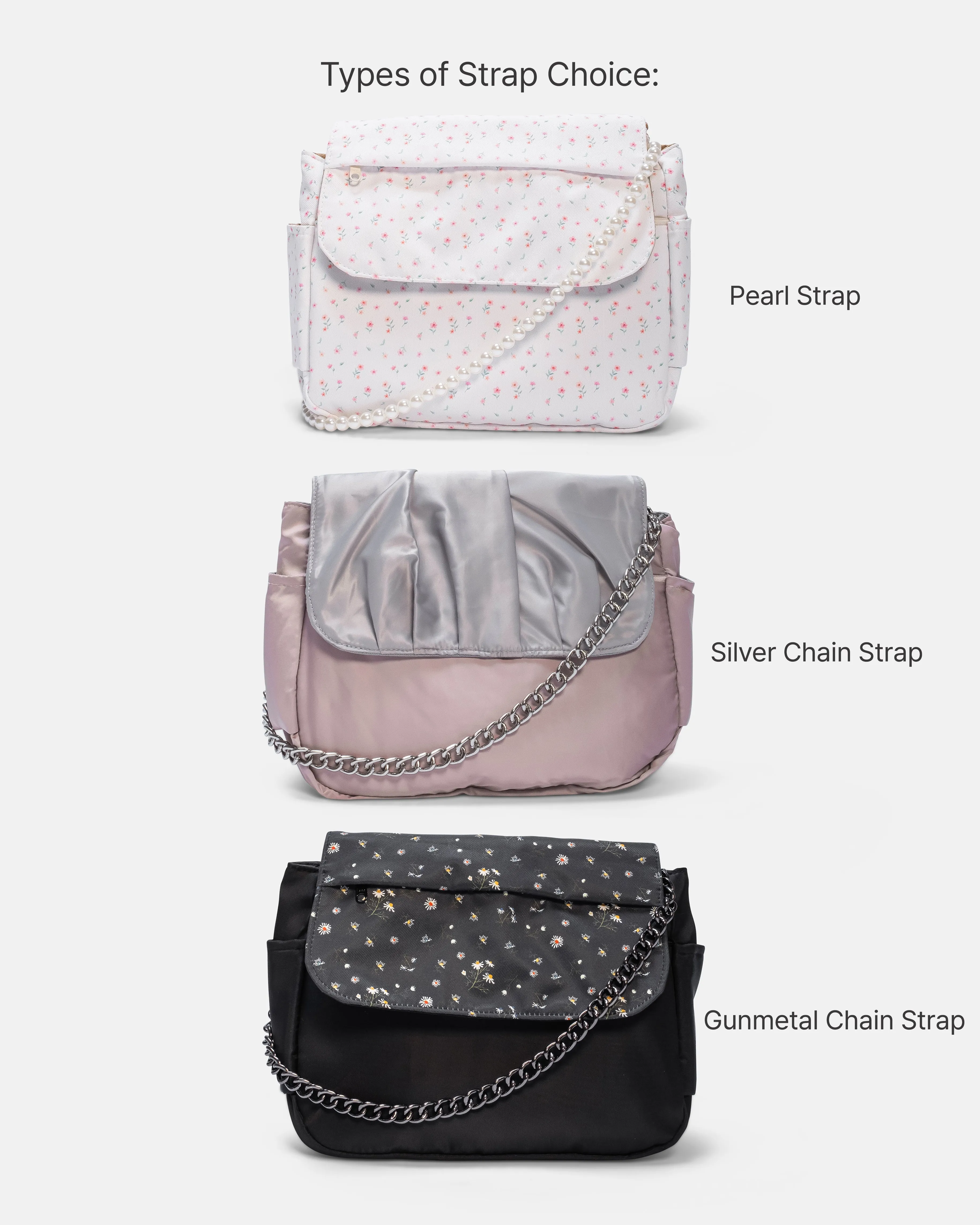 Romantic Florals Multi-Carry Crossbody Bag