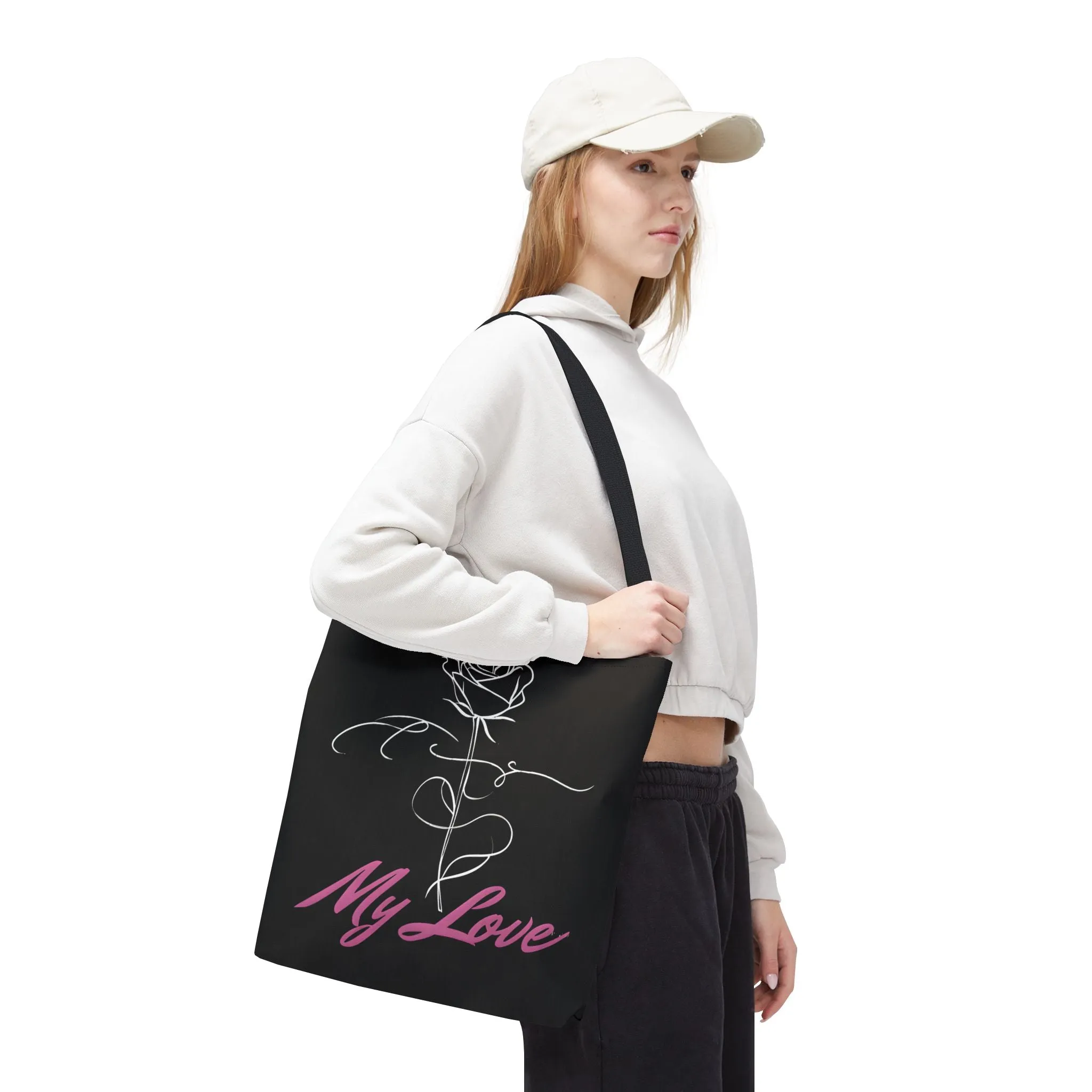 Romantic My Love Tote Bag (AOP)