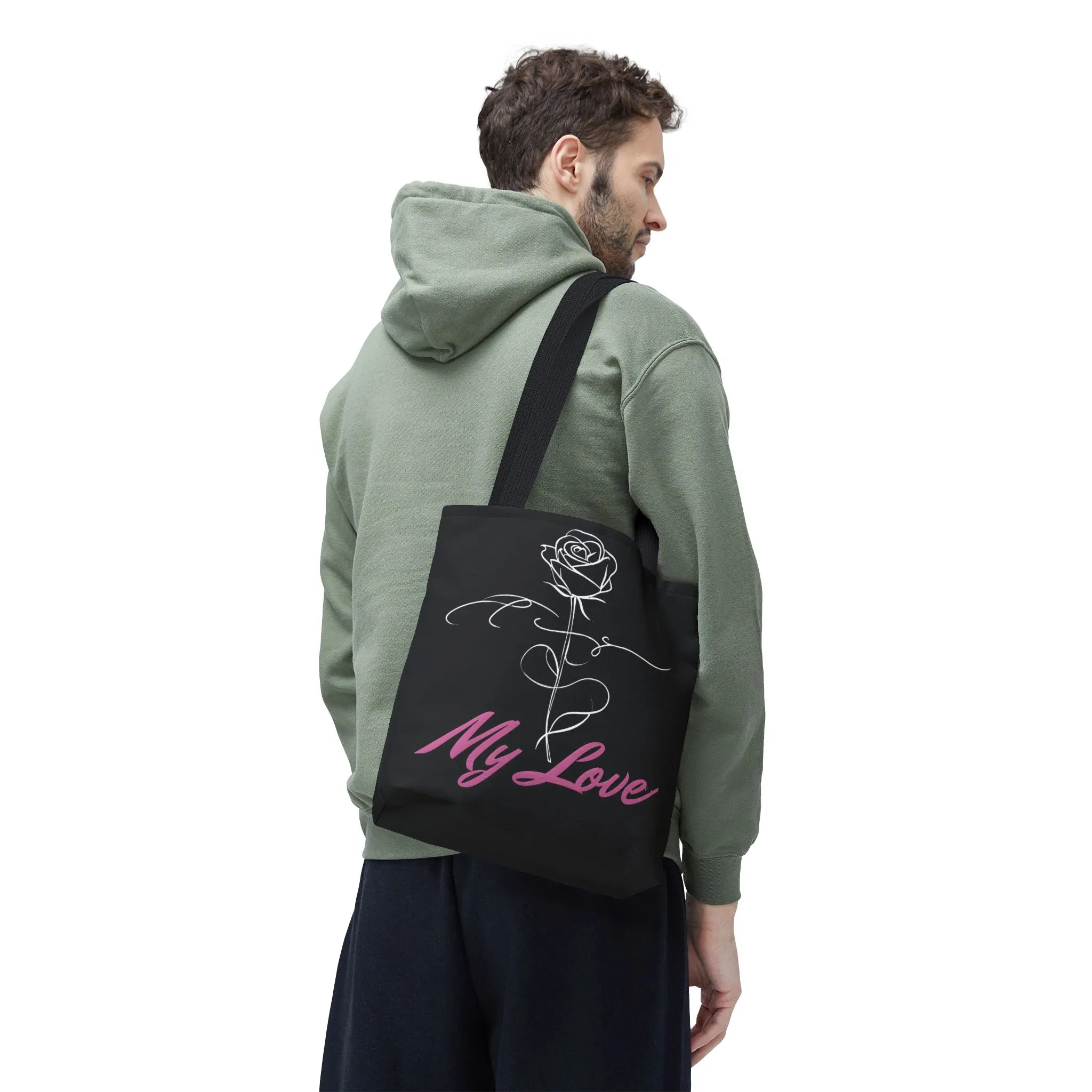 Romantic My Love Tote Bag (AOP)